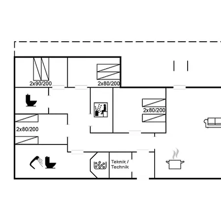 Dom wakacyjny Arnold - 3-3km From The Sea By Interhome